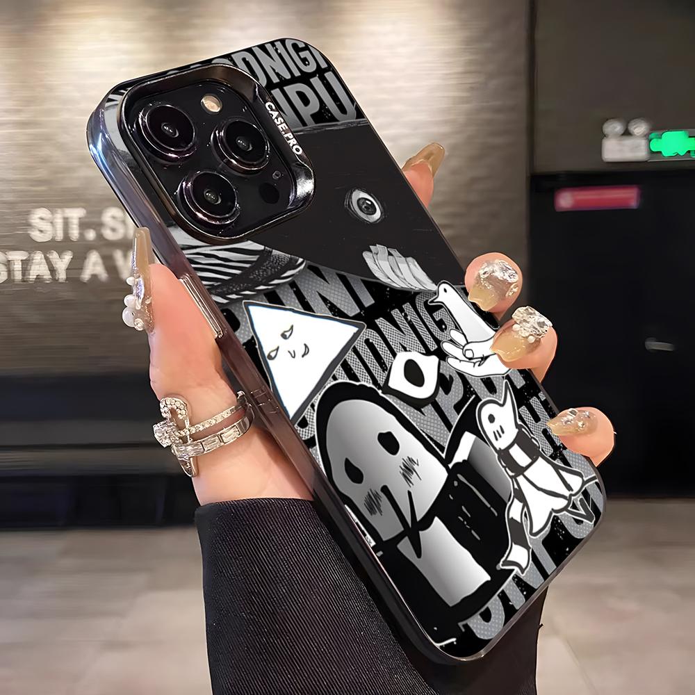 Goodnight Punpun Phone Case For IPhone 17 Pro Max 16 15 14 13 11 12 Mini Xs Xr 8 Plus Se Color Silver Cover