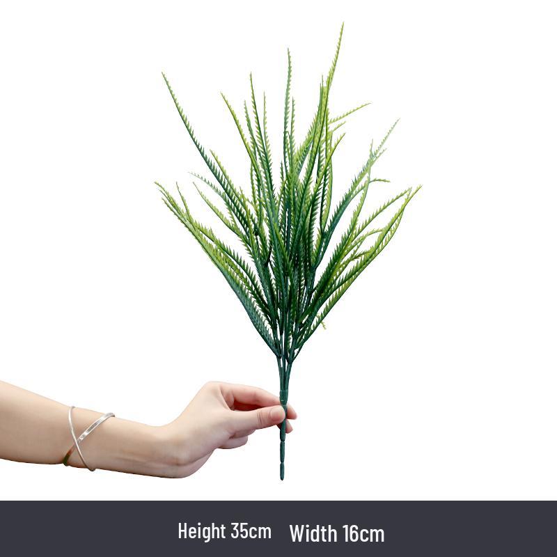 Künstliche Efeutute Grünpflanzen: Einzelstiel-Blumenarrangement für Wohnzimmer-Wanddeko