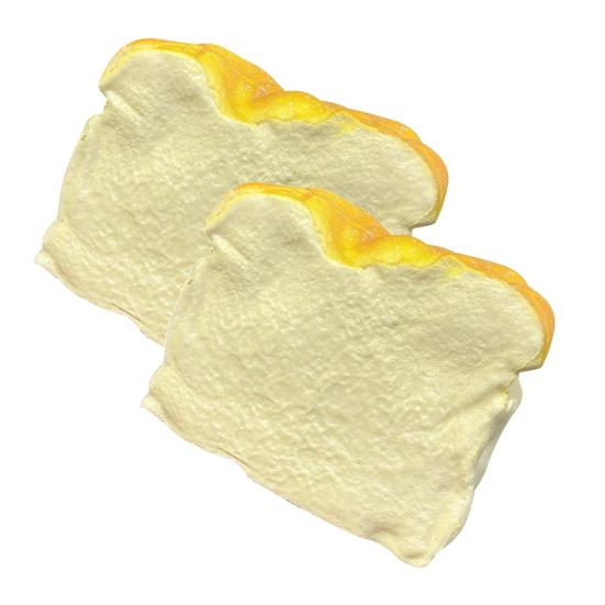 Artificial Fake Bread Squeeze Toy Scented Soft Slow Rising Toy Realistic Bread Shaped Fidget Toy for Anxiety Stress Stress