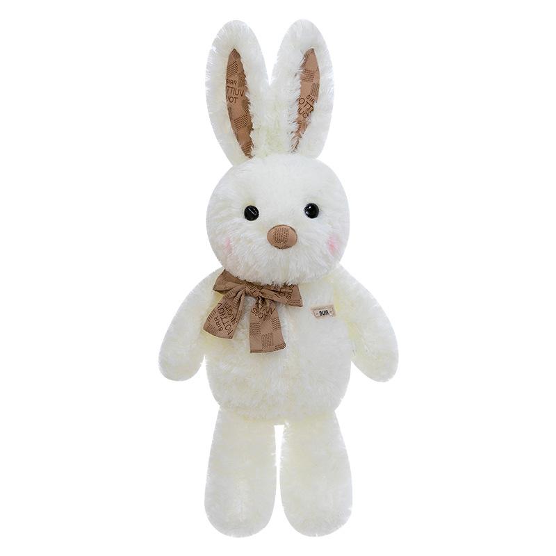 Cute Bunny Plush Toy Soothing Rabbit Doll Accompanying Doll Rabbit Children'S Birthday Gift