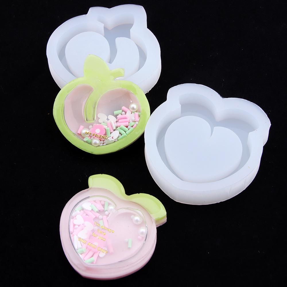 Epoxy Resin Pumpkin Carriage Sakura Peach Silicone Mold