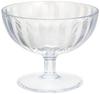 IJ (IJ) Breakproof Dessert Glass, 200ml, Dishwasher Safe, Made In Japan, Perfect for Outdoor Activities, Kids, Home Parties, Cute and Stylish Clear