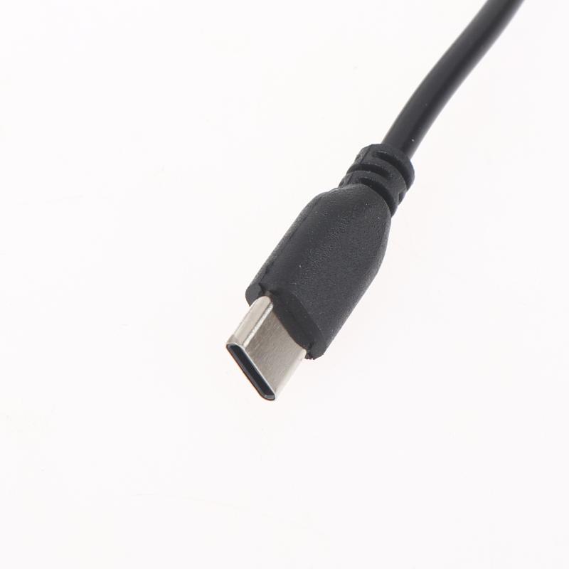 1/2/3 Pcs USB C Extension Cable For Raspberry Pi 3 4 Power Switch USB Male To Type C Male Adapter With On/Off Phone Laptop Parts