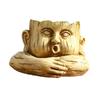 Resin Flower Vase, Creative Human Head Shape Planter Pot Ornaments Home Decor Nordic