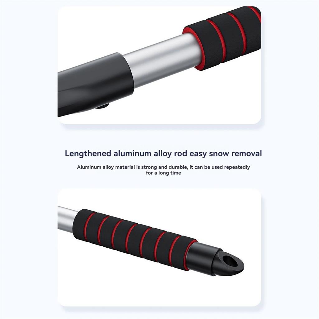 Cleaning Supplies,Car Snow Shovel Aluminum Alloy Telescopic Snow Removal Shovel Multifunctional Glass Snow Shovel Cleaning Scraper Snow Brush