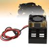 28000RPM Metal Motor Cooling Fan Durable Motor Heat Sink Radiator for F540 550 3650 3660 30mmGold