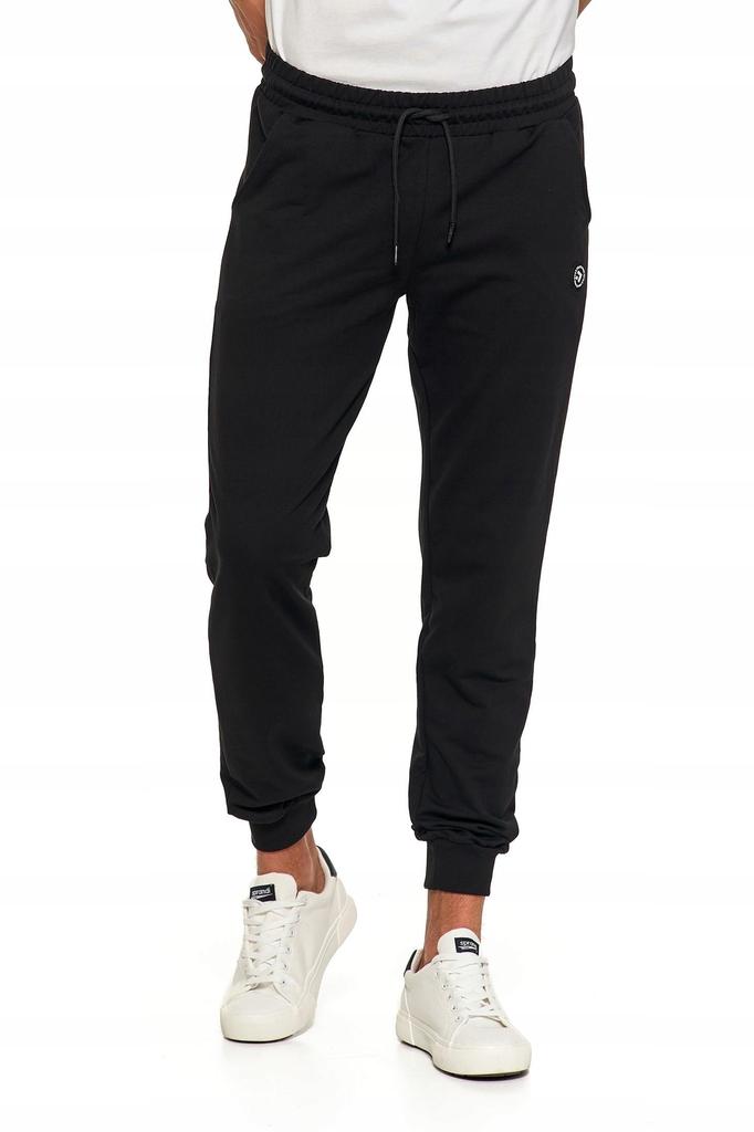 Men's Cotton Tracksuit Pants MORAJ XL Black