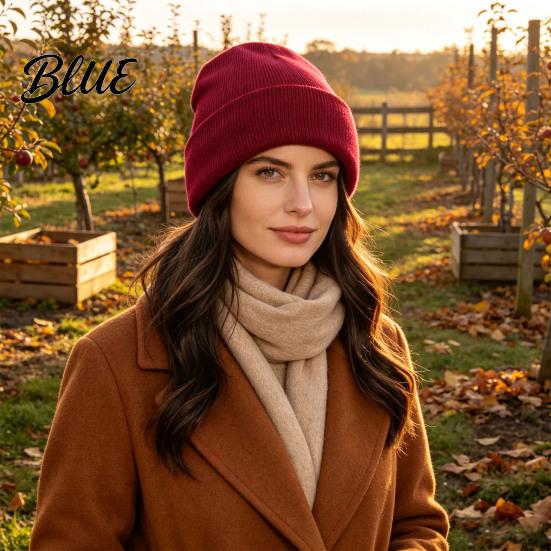 Comfortable Hiking Head Gear Satin Lined Knit Hat for Women Winter Warm Soft Beanies Fashion Stretchy Gift Friends in Frizz-free Hair Protection,