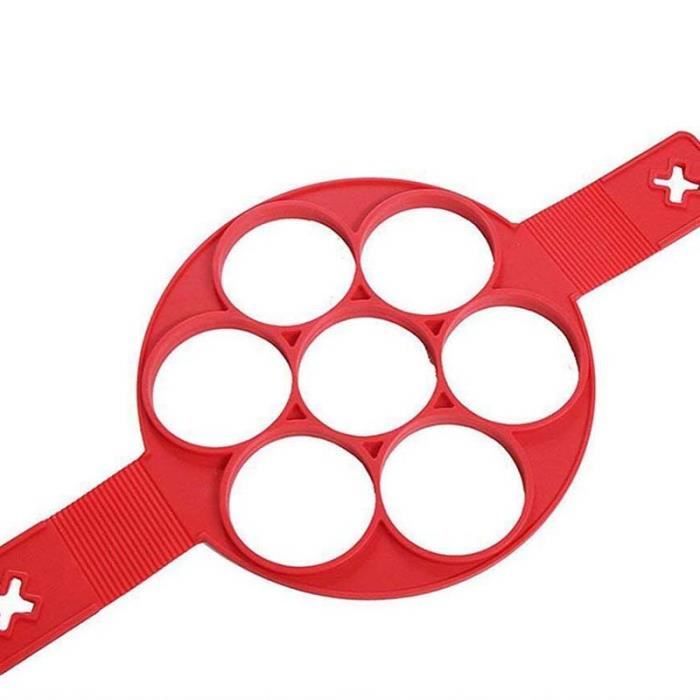 

Інструменти для яєць - Антипригарні - Форма для омлету - Силікон - Екологічно чисті - Червоний