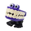 1pcs Kids Chattering Teeth Wind Up Toy Funny Small Feet Toy Gag Joke Toy Teeth Props Chattering Walking Toy Feet Knickknack
