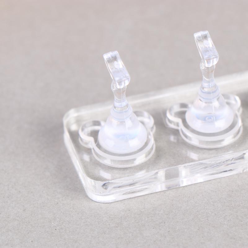 1 Set Non-Magnetic Nail Display Acrylic Nail Display Stand Tips Holder Nail Practice Stand Fingernail Diy Manicure Stand Tools
