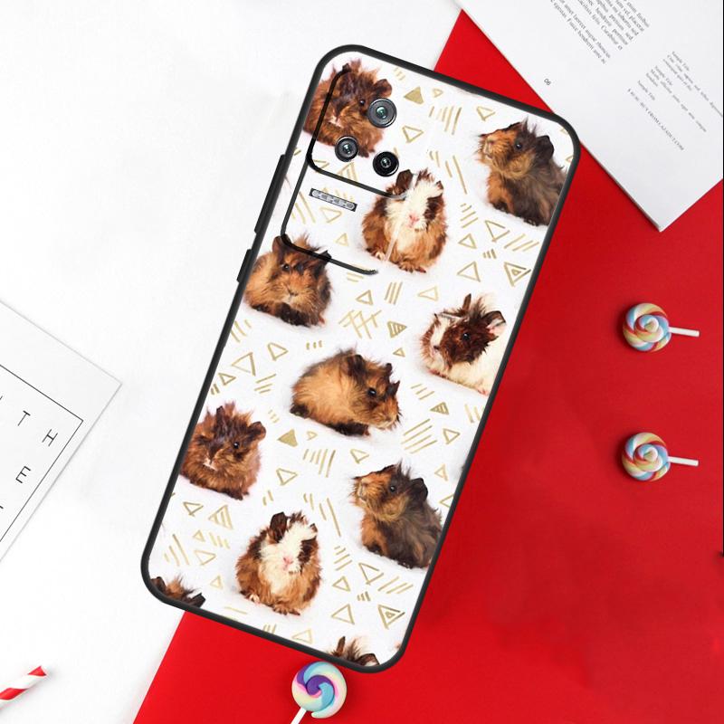 Pattern Guinea Pig Cute Cover For Xiaomi 15 Ultra 13 14 11T 12T 13T 14T Pro POCO X7 Pro X3 X5 X6 M6 F5 F6 Pro Case