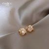 Niche Style Female Earrings Fancy Elegant Zircon