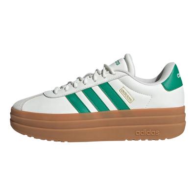 VL Court Bold White Court Green Gum Men Sneakers Core-White Gold-Metallic JQ7832