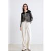 Betu Women's Striped Knit Cardigan