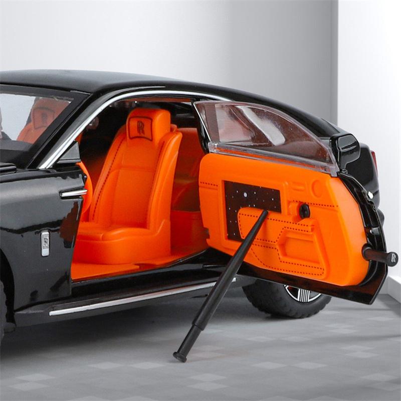 1:24 Spectre Alloy Luxy Car Model Diecast Metal Vehicles Car Model Sound and Light With Starry Sky Top Kids Toy Gift