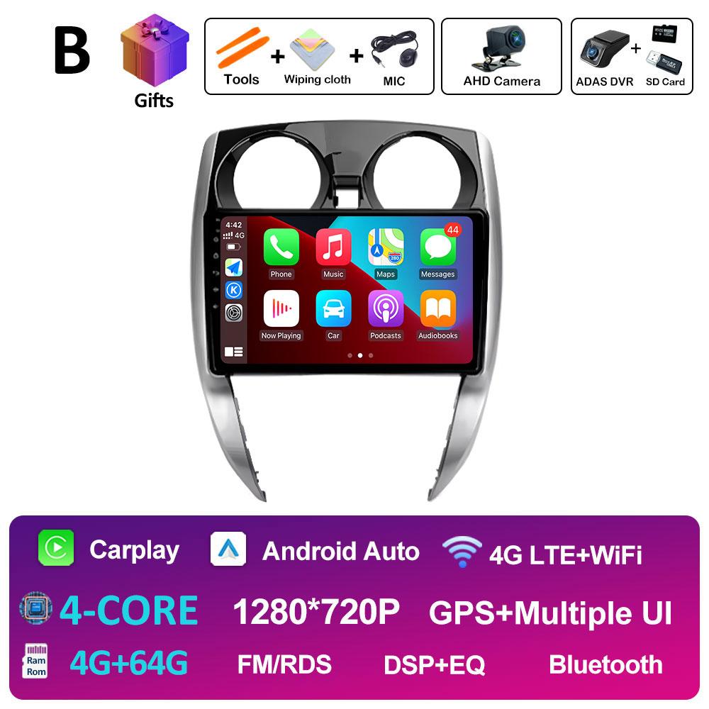 GPS Navigation DSP Stereo For Nissan Note 2 E12 2012 2013 2014 2015 - 2021 Car Multimedia Video Radio Player Autoradio Head Unit