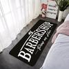 Doormat Flannel Barber Shop Salon Floor Mat Indoor Foot Rug Bedside Mats Kitchen Corridor Absorbent Carpet Ideal Balcony Decor