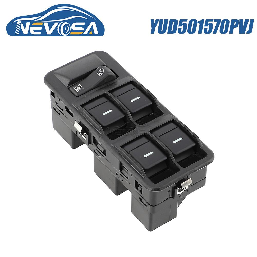 NEVOSA YUD501570PVJ For Land Range Rover Discovery 3 Range Rover Sport LHD Left Door Power Master Window Control Switch Button YUD501570PVJ