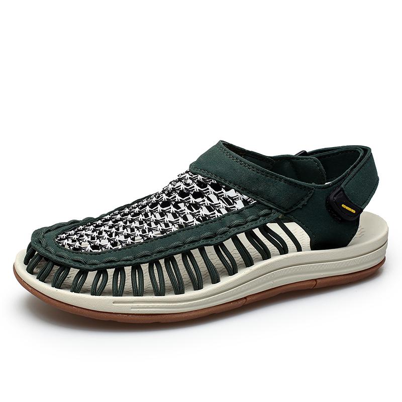 Fashion Hot Selling Men's Sandals High-quality Handmade Casual Shoes Outdoor Anti Slip Seaside Men's Beach Camping Shoes Summer
