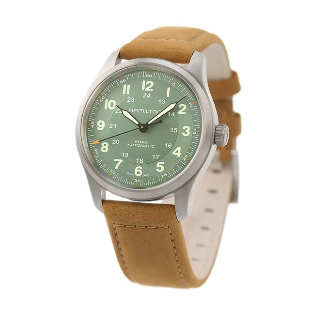

HAMILTON Khaki Field Titanium Auto 38mm Automatic Watch H70205860 [Hamilton] Men s [Item] зелений