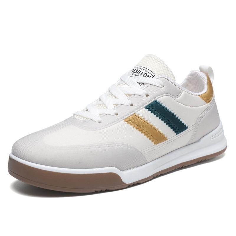 Men's Shoes Spring New Men's Casual Sports Shoes Trendy Fashion with Casual Running Lace-up Shoes Men