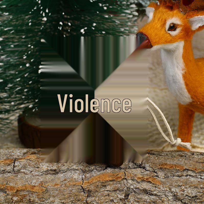 Santa Claus Fabric Doll Ornaments - Christmas Tree Decorations & Small Gift Pendants