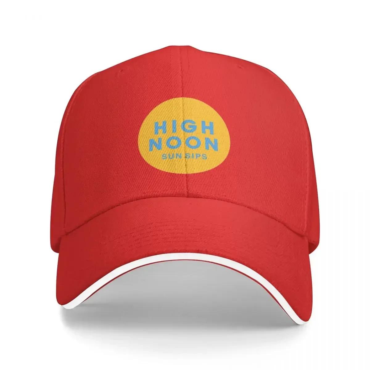 High Noon Cap Fashion Casual Baseball Caps Adjustable Hat Hip Hop Summer Unisex Baseball Hats Customizable Polychromatic One Size