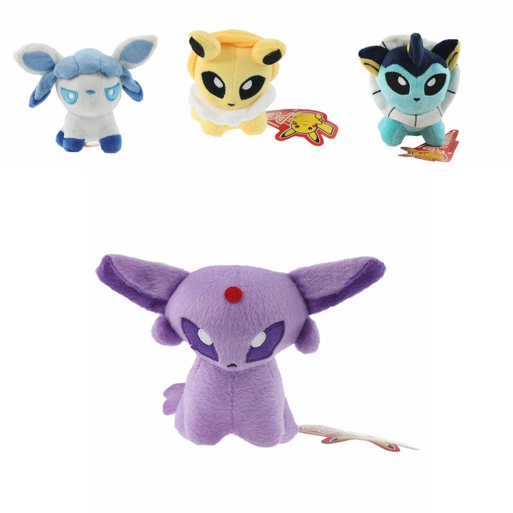 Adorable Mini 5'' Pokemon Plush Toy Doll Collection Featuring Cute Eevee And Friends
