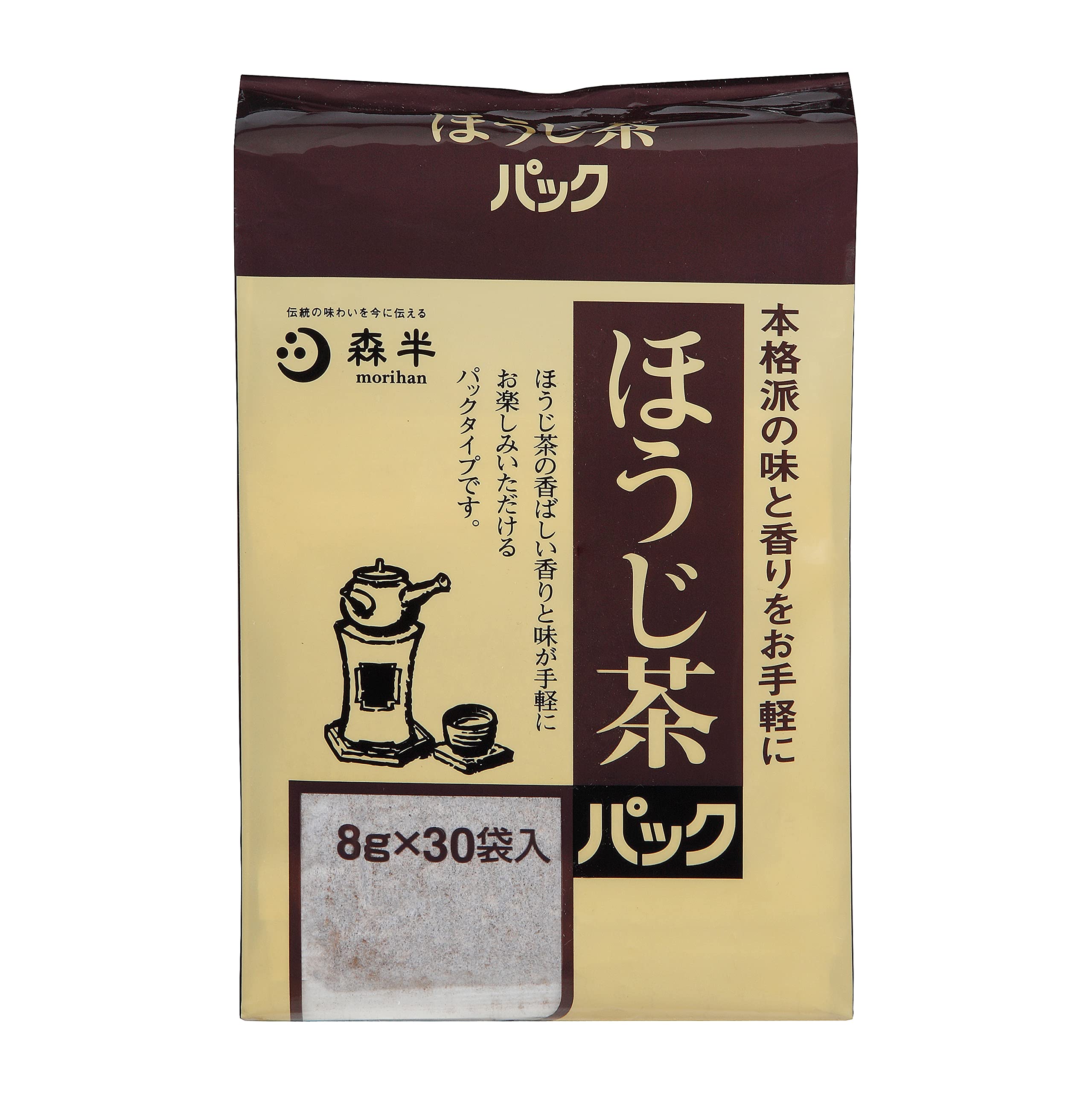 

Morihan Hojicha Pack x x 5 (8g 30P)