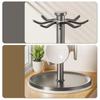 with Water Tray Kitchen Utensils Stand 360 Degree Rotating Cooking Utensils Hanger  Home
