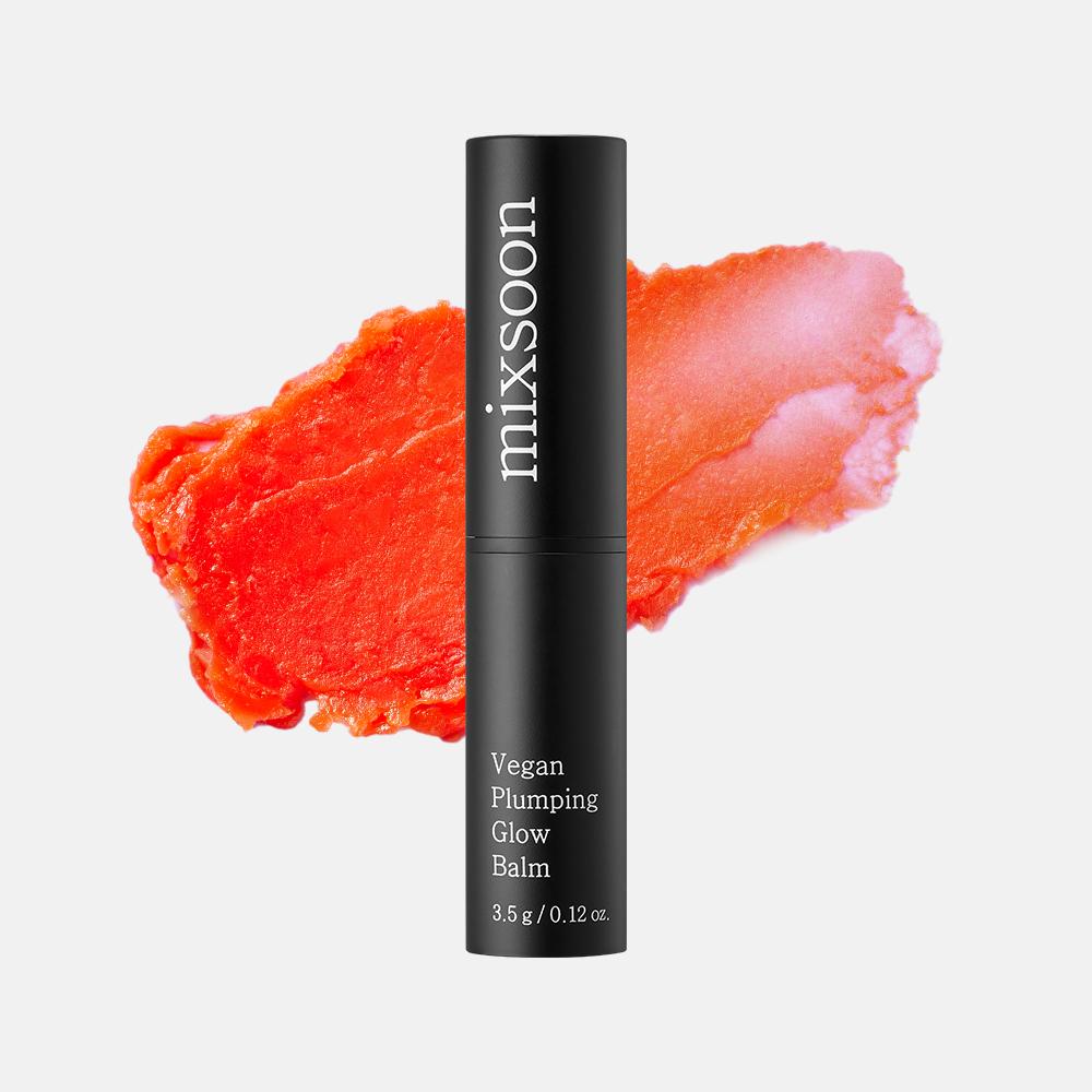 mixsoon Vegan Plumping Glow Balm – Lip Care with Natural Glow & Volume, Korean