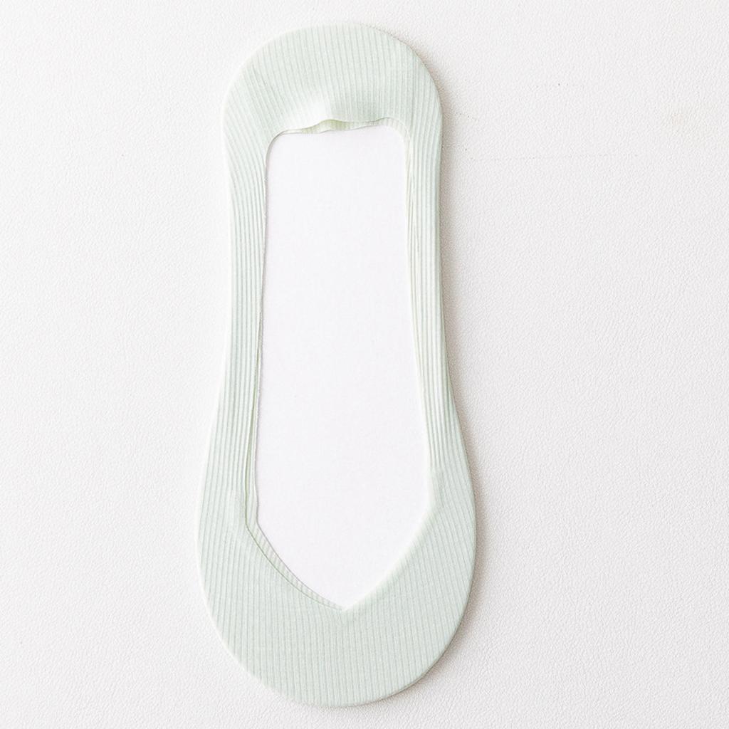 Damen Dünne Niedrig geschnittene Unsichtbare Socken Atmungsaktiv Schweißabsorbierend Rutschfest No Show Socken Fünf Paar Set