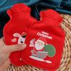 Leak-Proof Christmas Hot Water Bag Cartoon Hand Warmer Mini Hot Water Bottles  Keeping Warm