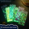 Cute Cartoon Animal Noctilucent 3D  Relief Stickers Fun Aesthetic Stickers Diy Phone Case Diary Stationery Sticker Gift