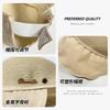 Wide brim peaked cap women summer cycling shade smoke purple duck tongue can hang mask equestrian cap