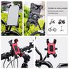 Shockproof Bicycle & Motorcycle Rearview Mirror Phone Holder for Navigation