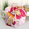 Erdbeer-Shortcake Automatisches Aufklapp-Regenschirm mit 8-Speichen-Eisenrahmen Perfekt für Fans, Reisende und den täglichen Gebrauch0104087a