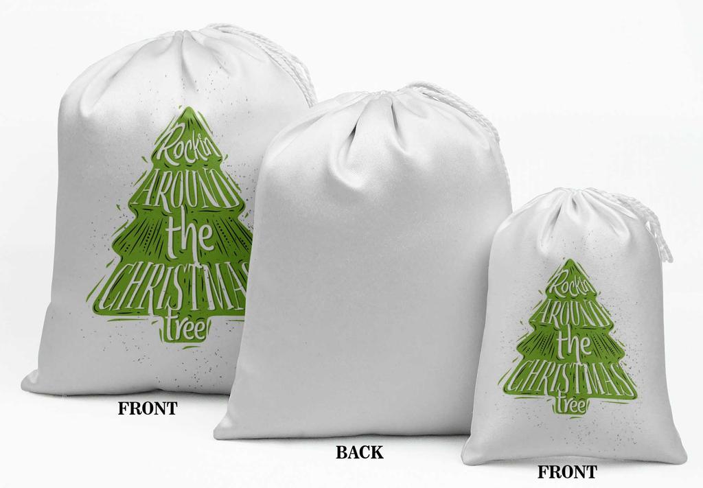 Darling Souvenir Blue House & Tree Christmas Party Supplies Gift Pouches Favor Candy Bags 15