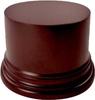 Green Staff World Round Display Stand, 6.5cm Diameter, 60mm Height, Hazelnut Brown, GSWD-4958