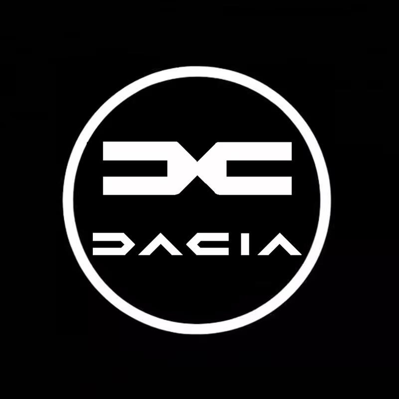 

2Pcs HD Car Door Welcome Light Led Projector Lamp Accessories For Dacia Bigster Spring Duster Sandero Jogger Dokker Lodgy