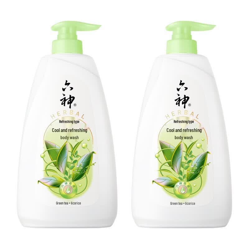 Liùshén Cooling & Refreshing Body Wash (2 x 1L)
