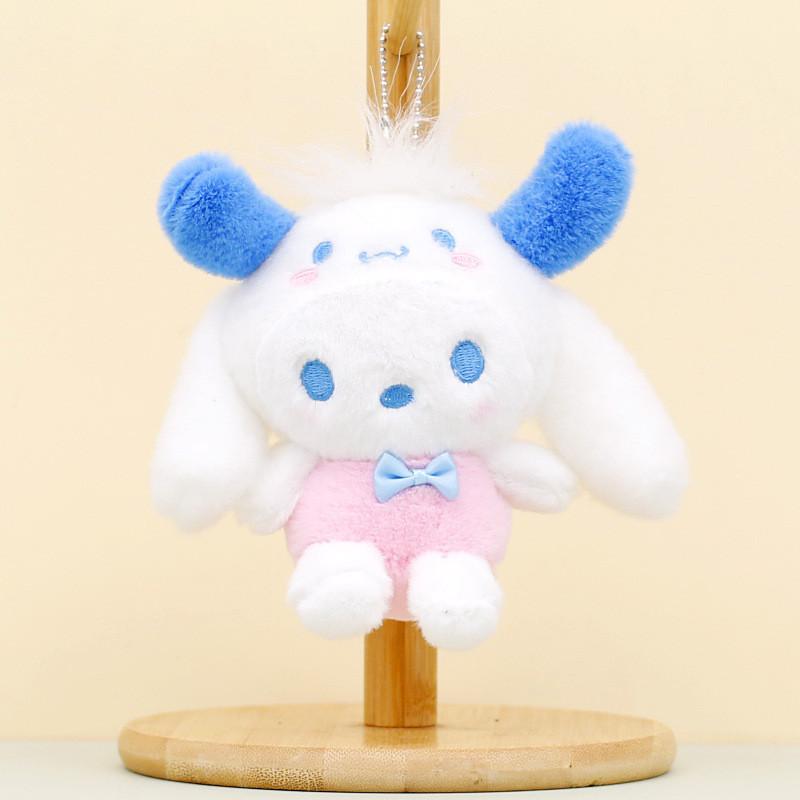 

Adorable Plush Keychain Soft Pp Cotton Filled Kuromi Melody Dolls With Long Ears Cinnamonroll