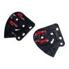 Flip Up Helmet Shield Base Holder 1 Pair Replacement Parts for FF801 FF323 FF390 Windscreen Holder Base Visors Parts
