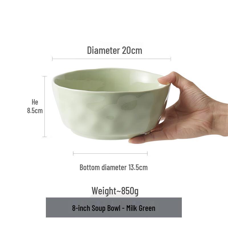 ZISIZ Cream Aesthetic Ceramic Dinnerware Collection