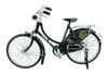 RETRO LADIES' BIKE BLACK AND GOLD 1:10