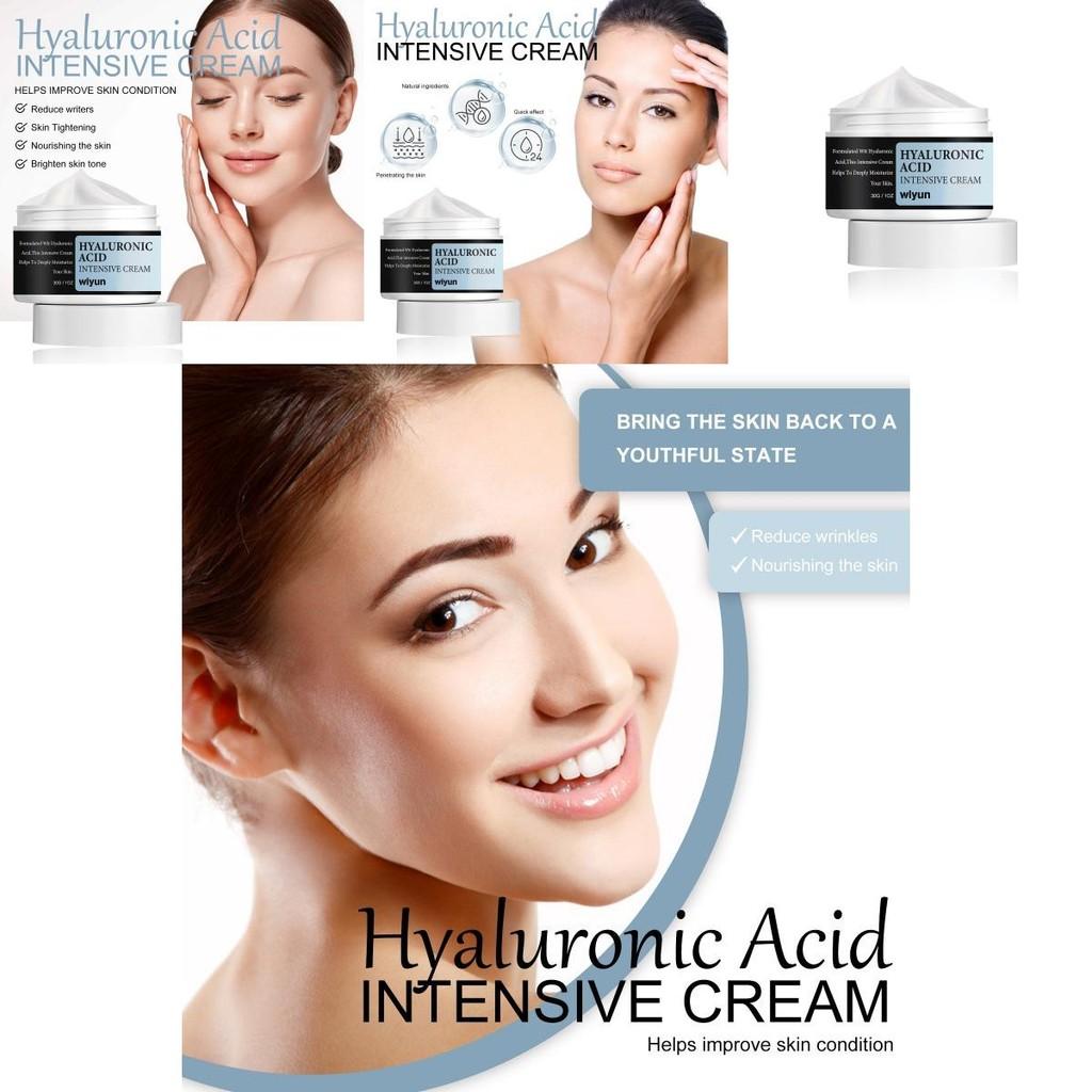 Wiyun Revitalizing Hyaluronic Acid Face Cream Nourishing Hydration Reduces Fine Lines And Wrinkles