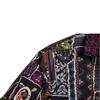 Men's Cardigan Short Sleeve Hawaiian Beach Flower Shirt Men's Turtleneck Shirt