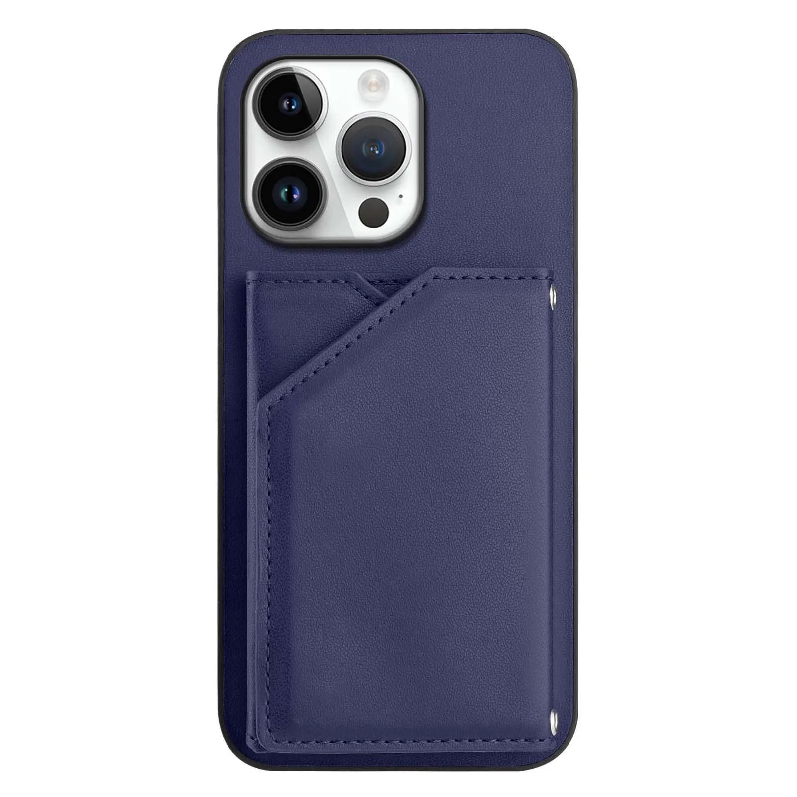 Card Holder Back Case For OnePlus 13 13R 13T Nord CE 5 4 3 Lite Ace5 Pro Ultra Magnetic Button-Flip Leather Wallet Phone Cover vivo Y400 Pro