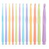 12 Pcs Knitting Needle Colourful Crochet Hook Set 2.0mm-10.0mm Crochet Needle for Crocheting Knitting for Handicrafts
